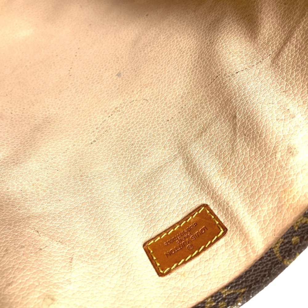 LOUIS VUITTON M51140 Monogram Sac Plat Bag, Vertical Tote Handbag, Canvas, Me... - Picture 12 of 13